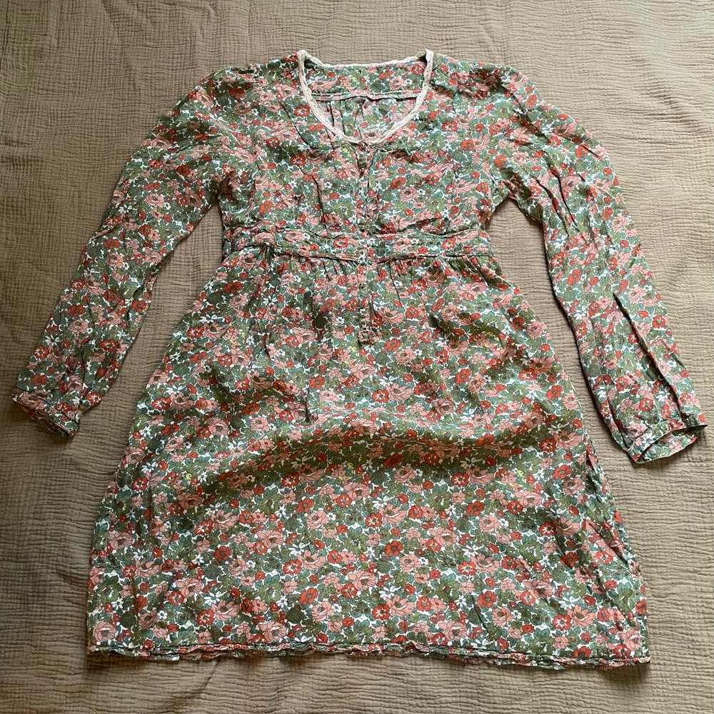 Vintage Franche Lippee Floral Dress